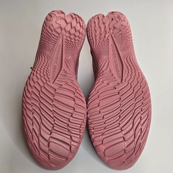 Under Armour Women Flow Velociti 3 Running Shoe Pink Rose Sz 12 - Picture 8 of 10